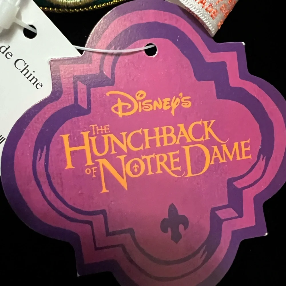 VTG NWT Disney The Hunchback of Norte Dame Colorful Gargoyle Patch Ornament